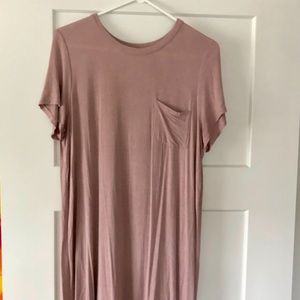 American Eagle Dusty Rose Shift Dress